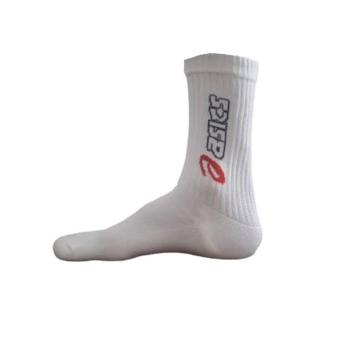 جوراب ورزشی ساق دار سفید asics
